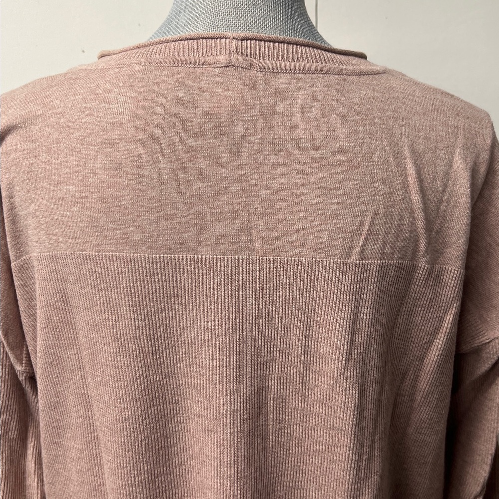 CAbi Dusty Pink Play Pullover Long Sleeve Tunic - Picture 6 of 8